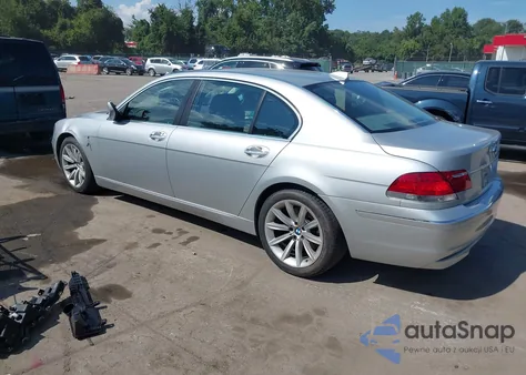 2007 BMW 750Li from USA, damaged, VIN WBAHN83567DT76390
